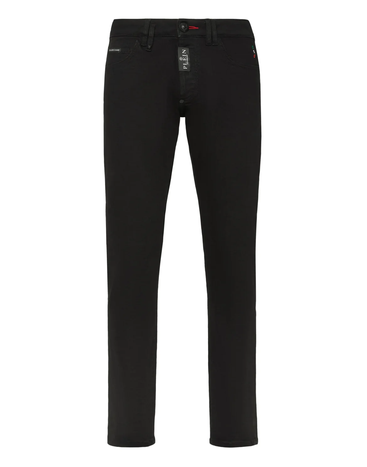 Denim Trousers Super Straight Cut Philipp Plein TM, цвет: Черный