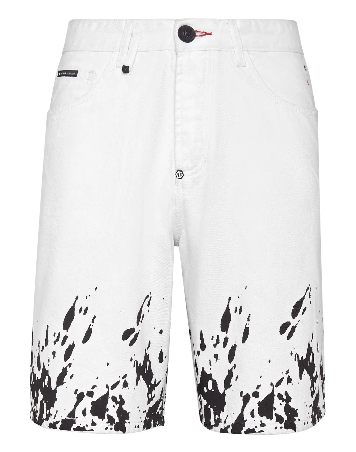 Denim Shorts Mikonos fit Tattoo, цвет: Белый