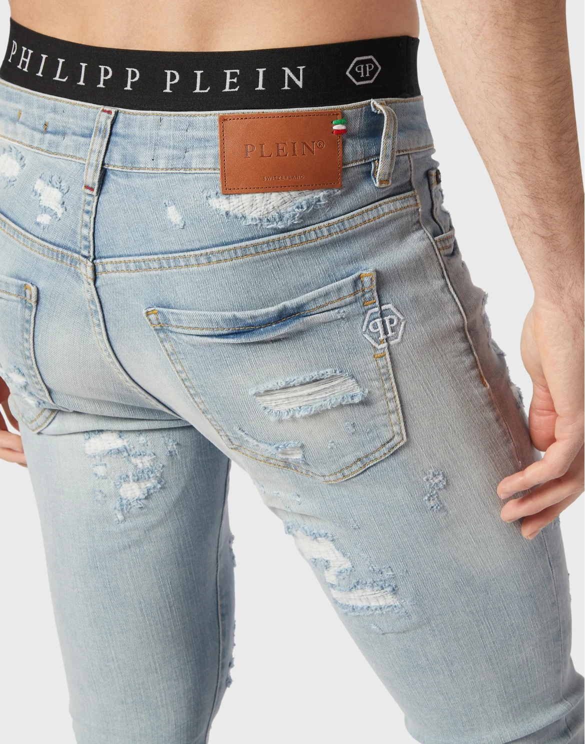 Trousers Super Fit, цвет: Голубой