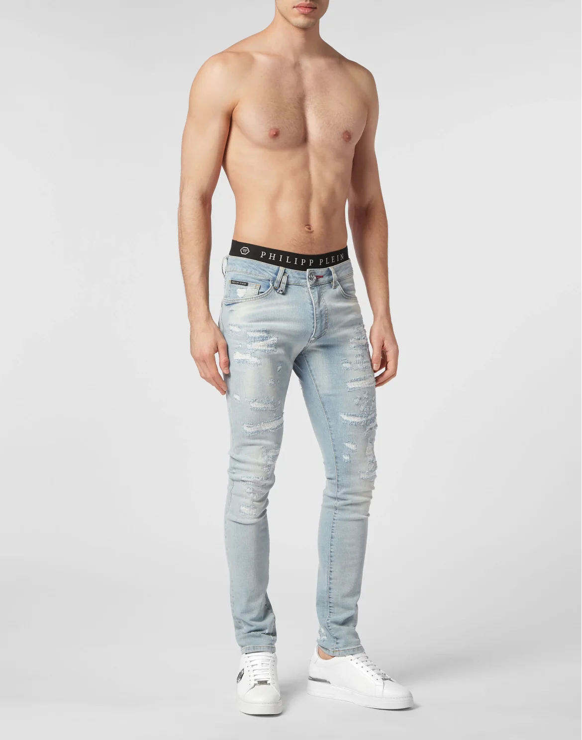 Trousers Super Fit, цвет: Голубой