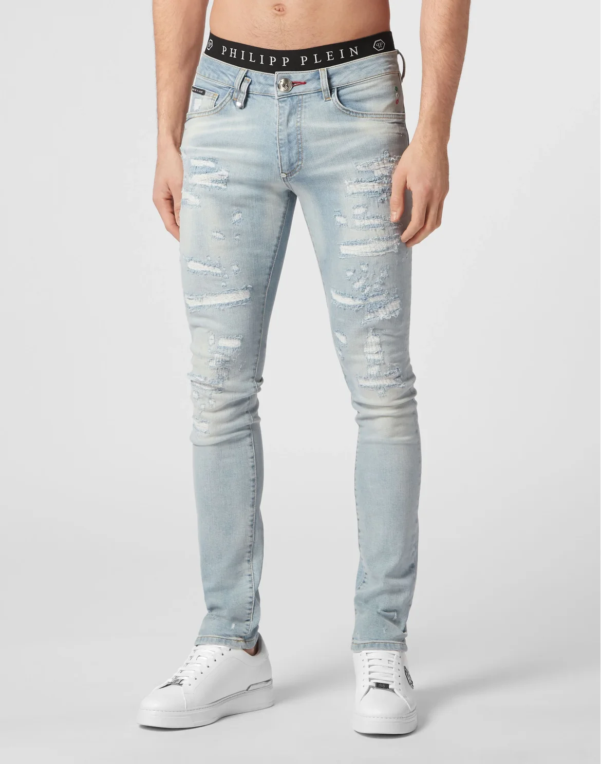 Trousers Super Fit, цвет: Голубой