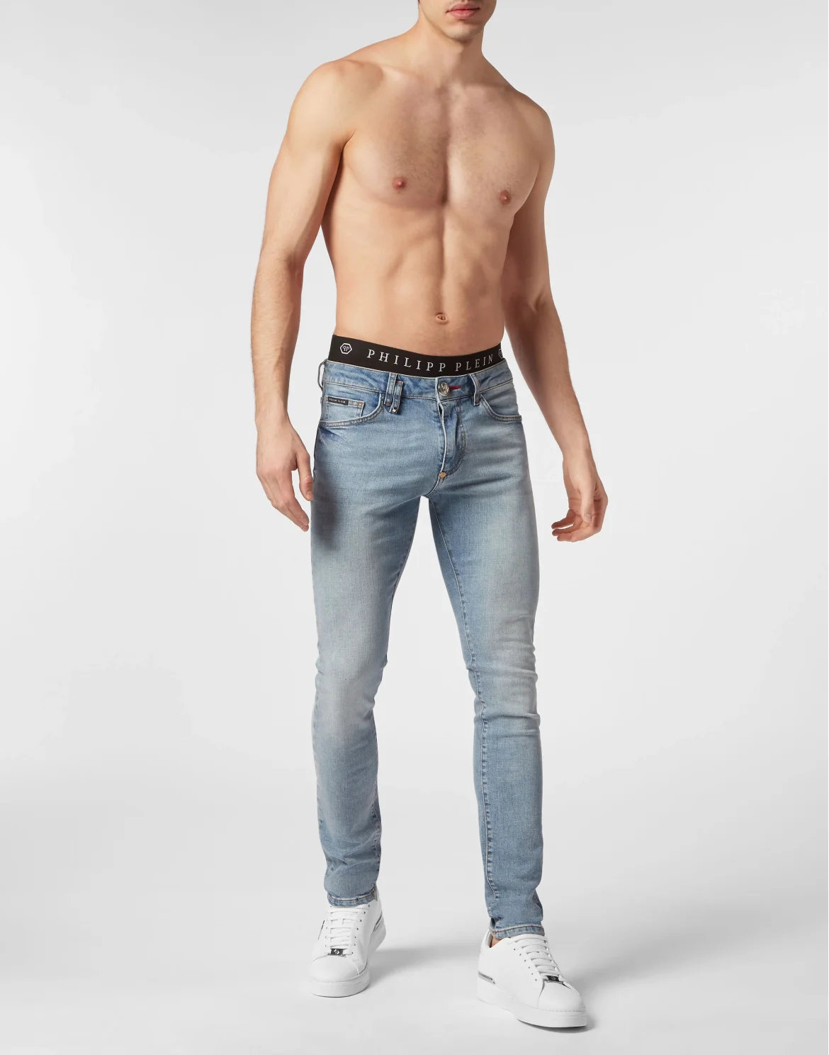 Trousers Super Fit, цвет: Синий