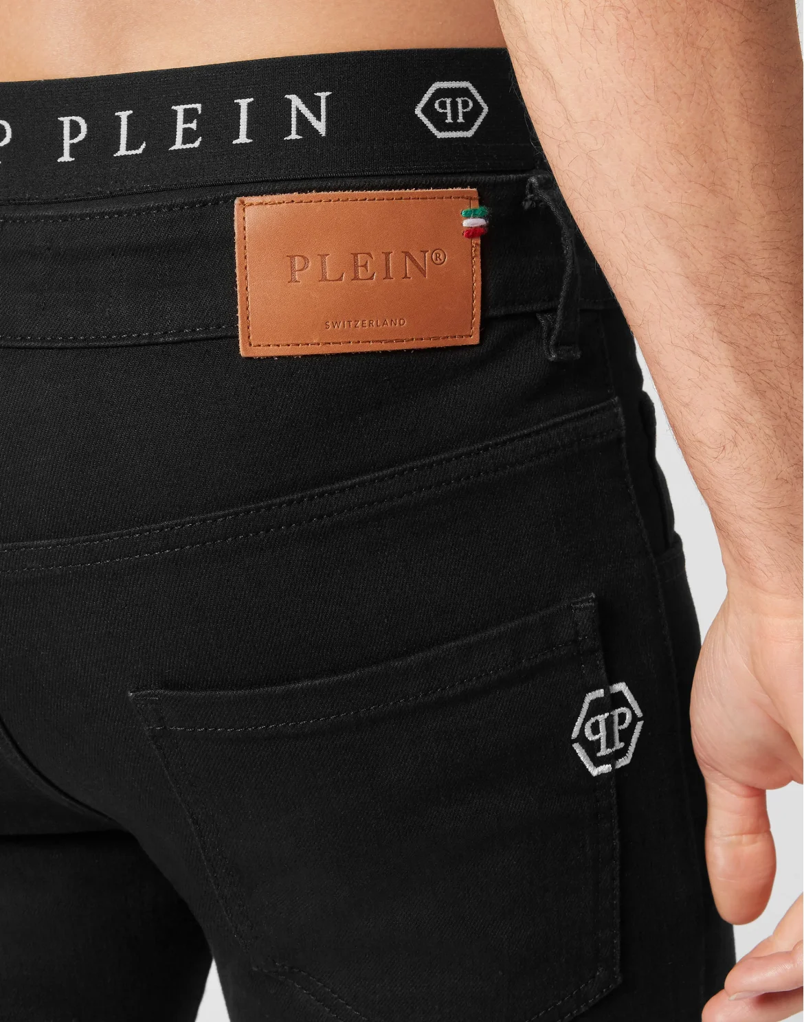 Trousers Skinny Fit, цвет: Черный