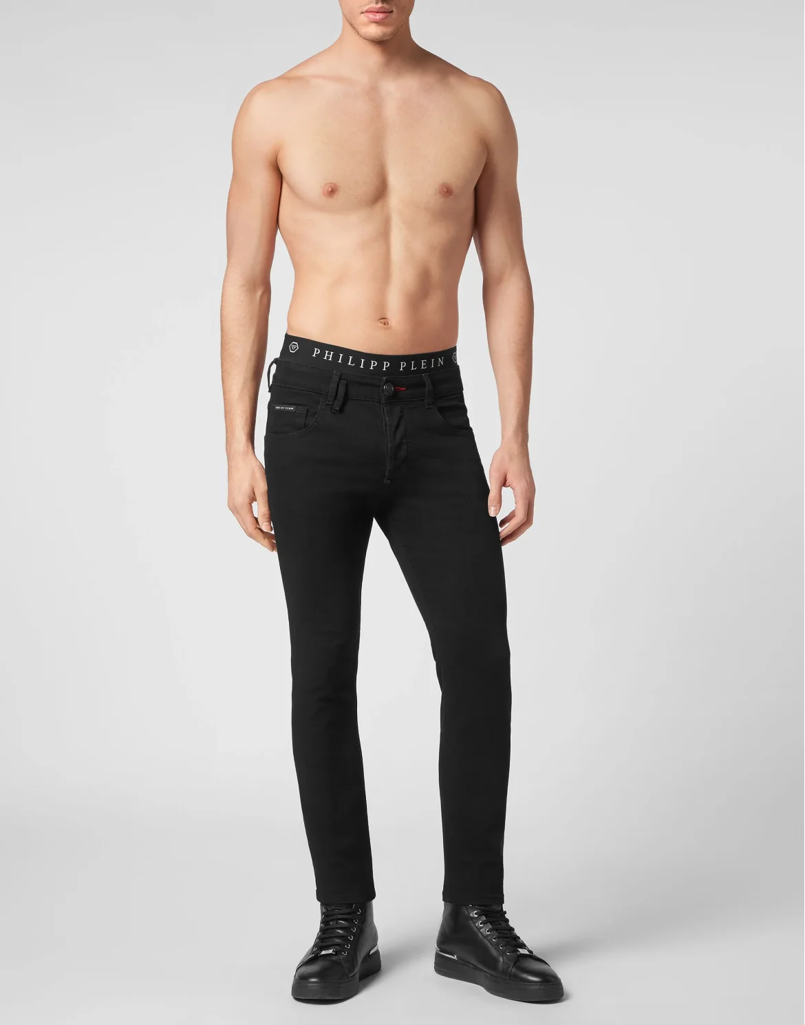 Trousers Skinny Fit, цвет: Черный
