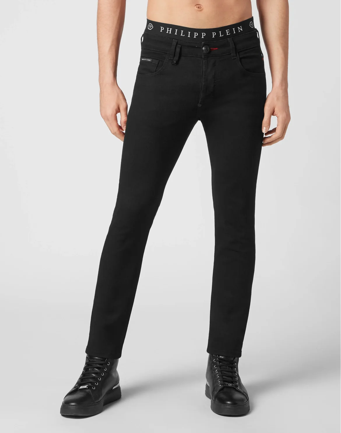 Trousers Skinny Fit, цвет: Черный