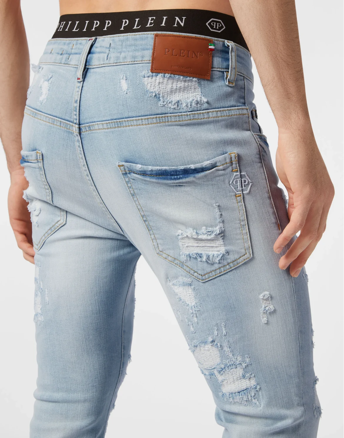 Trousers Skinny Fit, цвет: Голубой