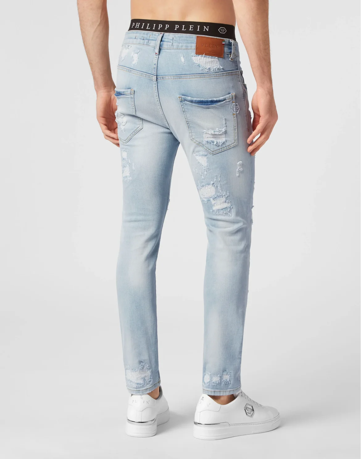 Trousers Skinny Fit, цвет: Голубой