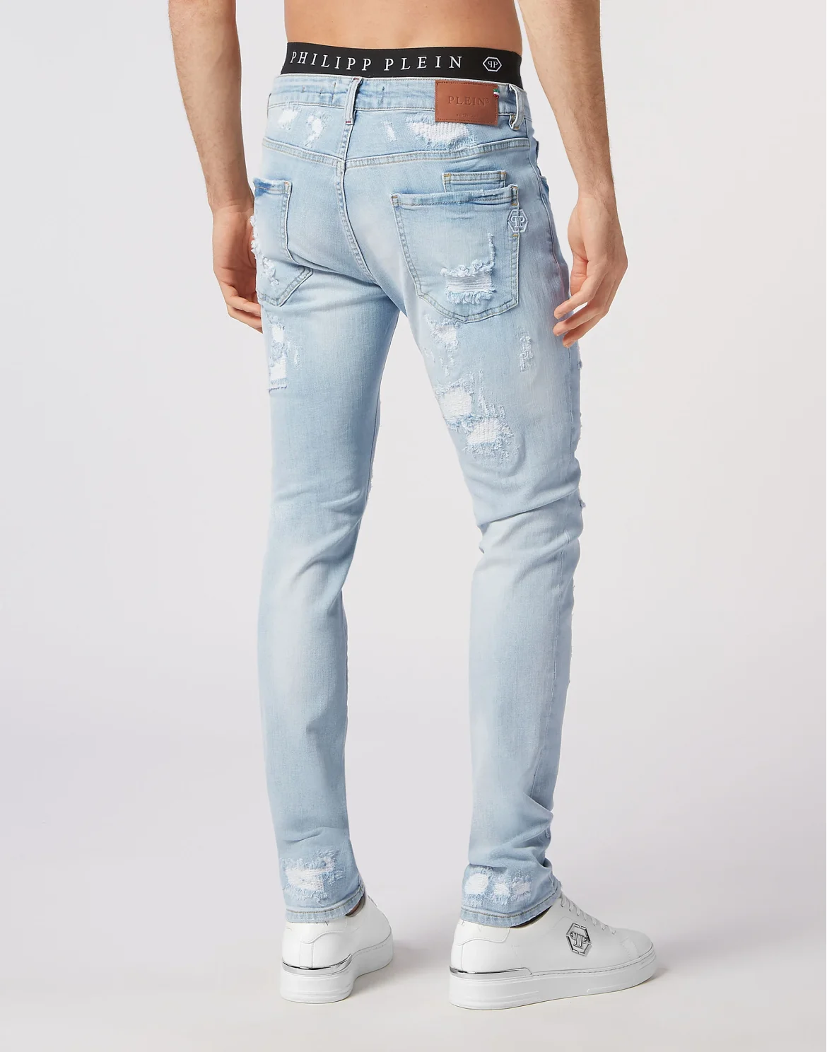 Super Straight Cut Trousers, цвет: Голубой