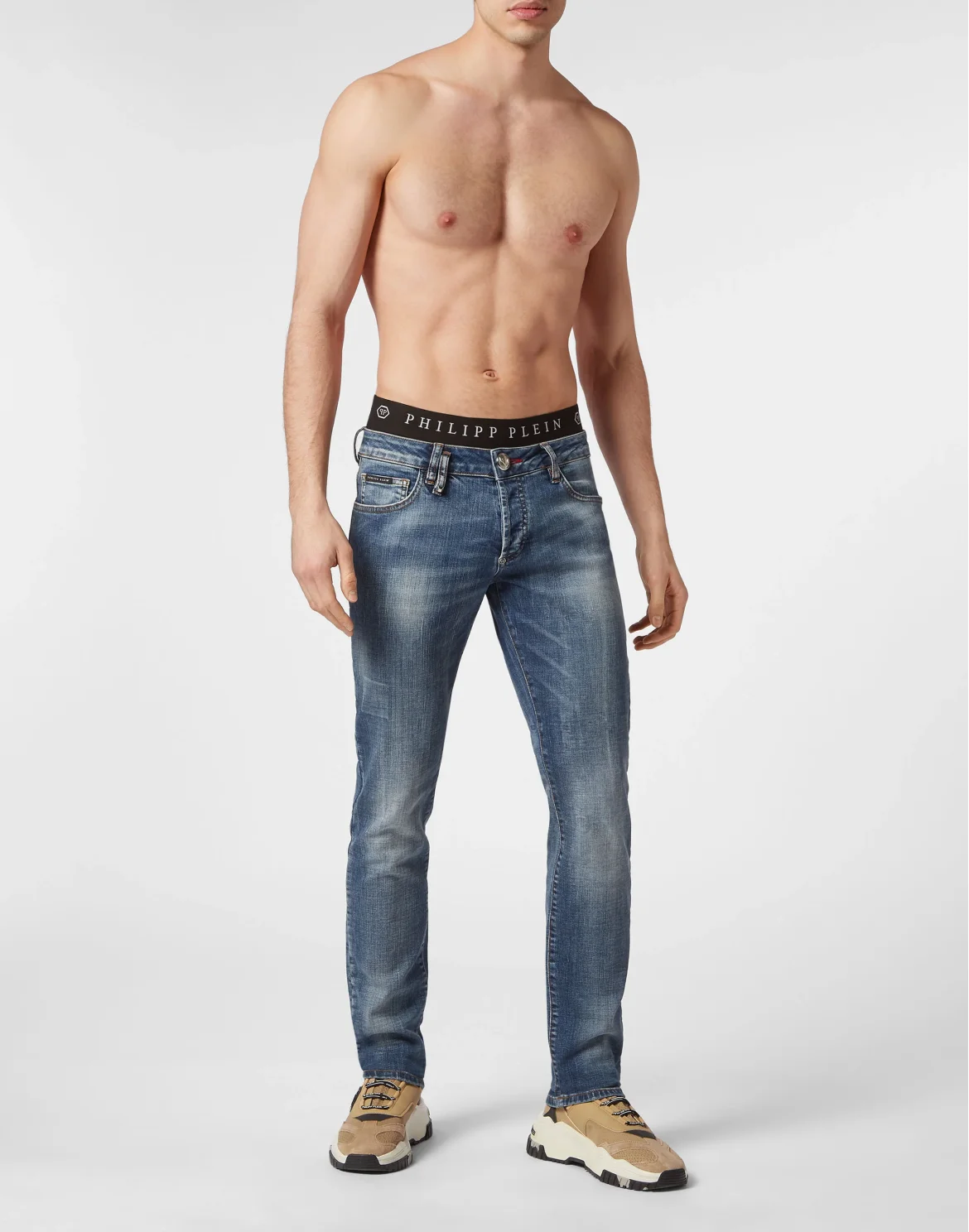 Straight Supreme Trousers, цвет: Синий