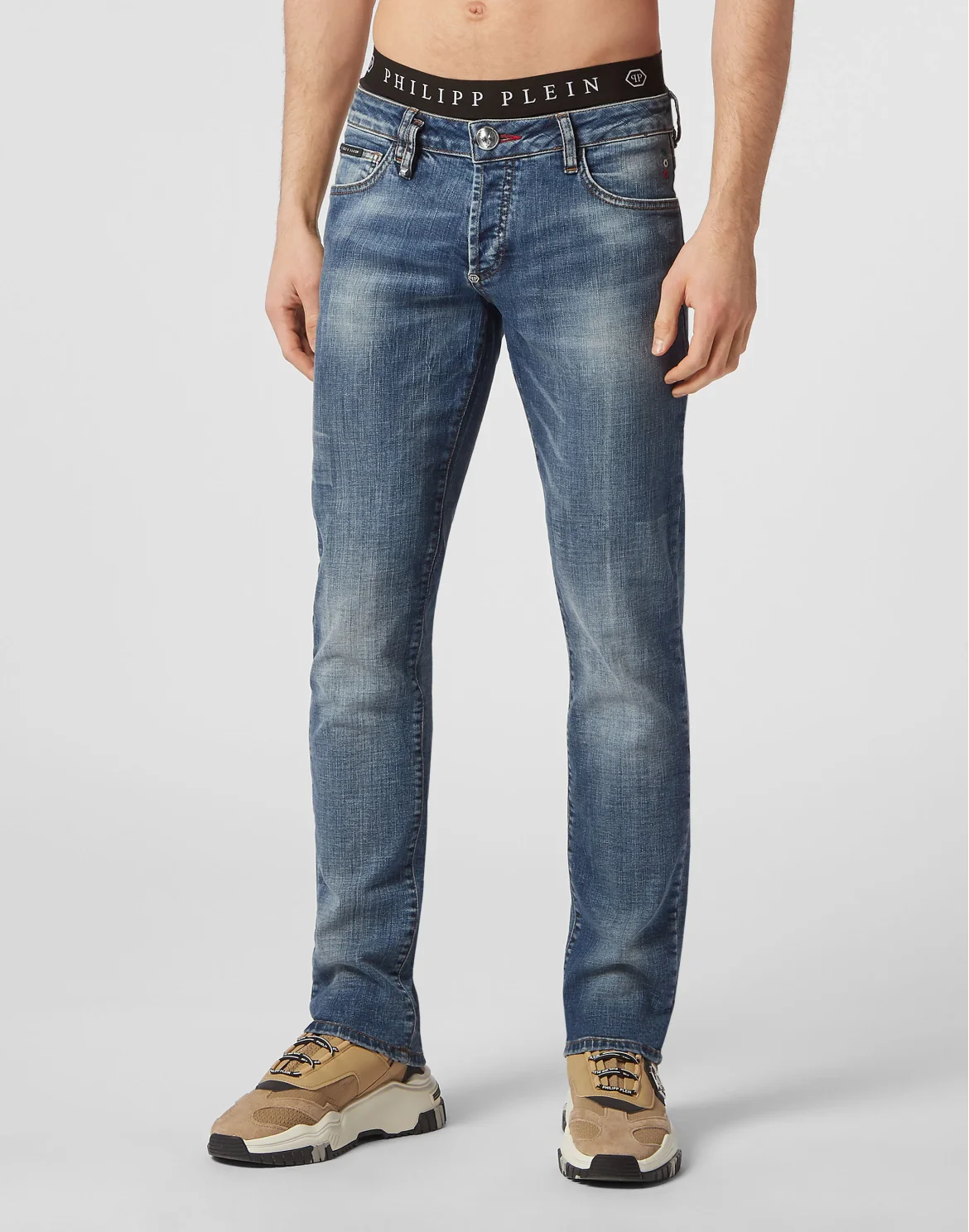Straight Supreme Trousers, цвет: Синий
