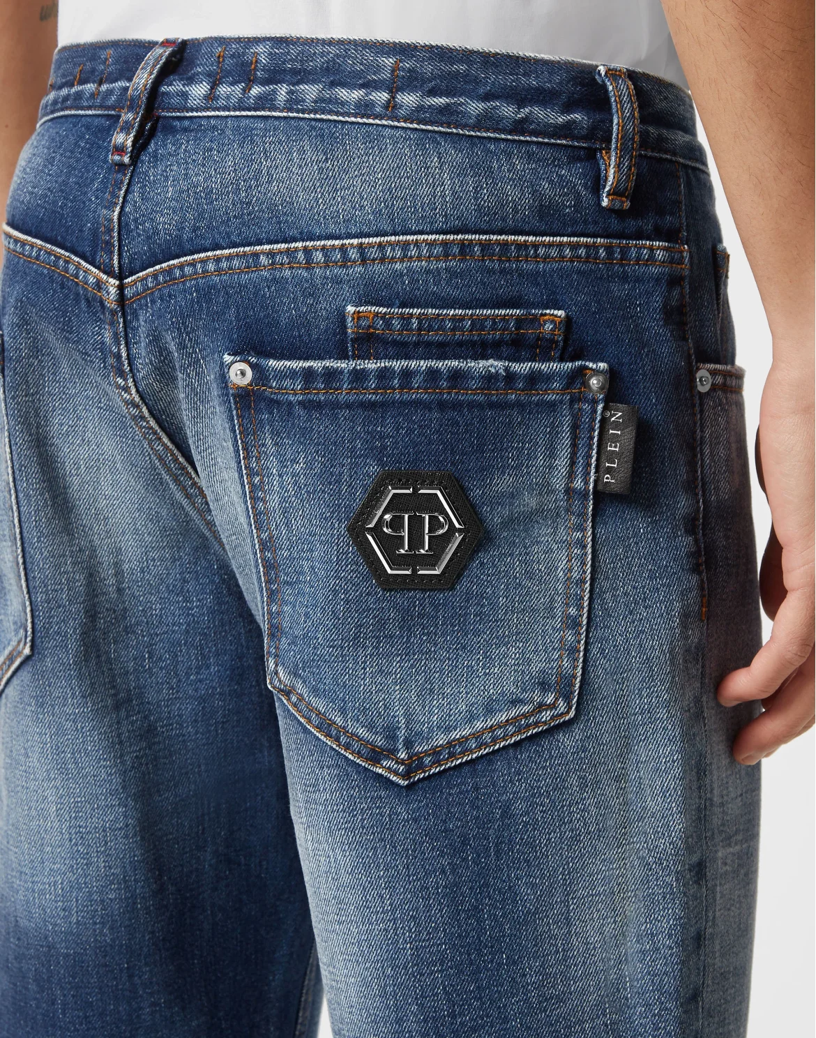 Denim Shorts Mykonos Fit, цвет: Синий