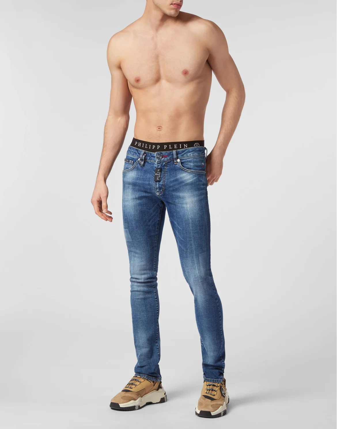 Trousers Super Fit, цвет: Синий