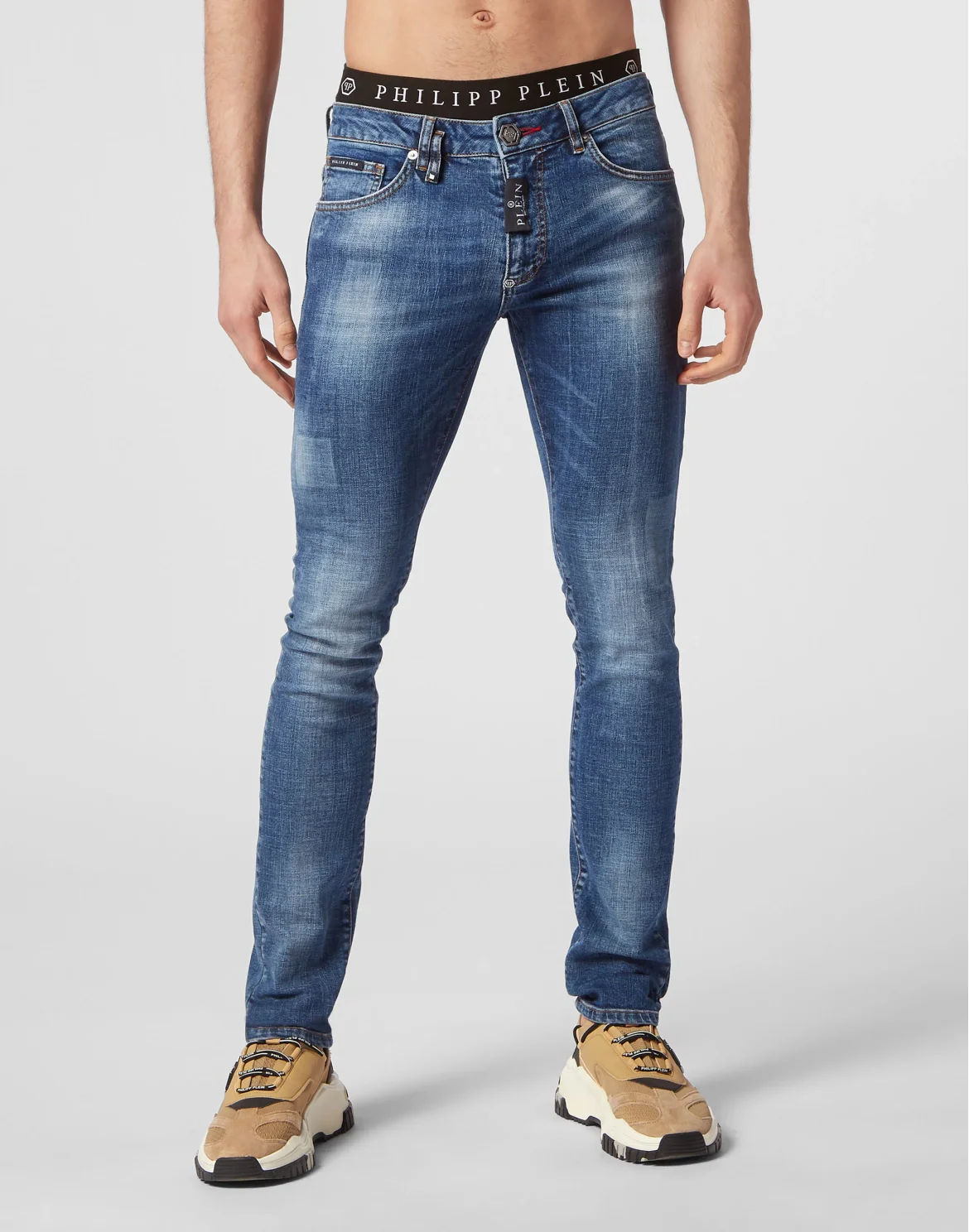 Trousers Super Fit, цвет: Синий