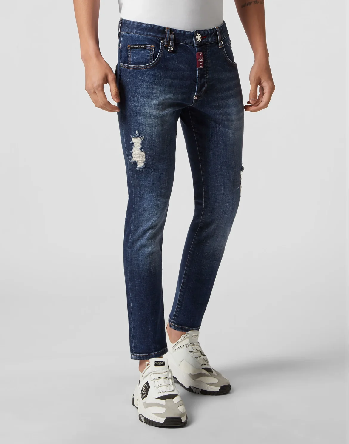 Trousers Skinny Fit, цвет: Синий