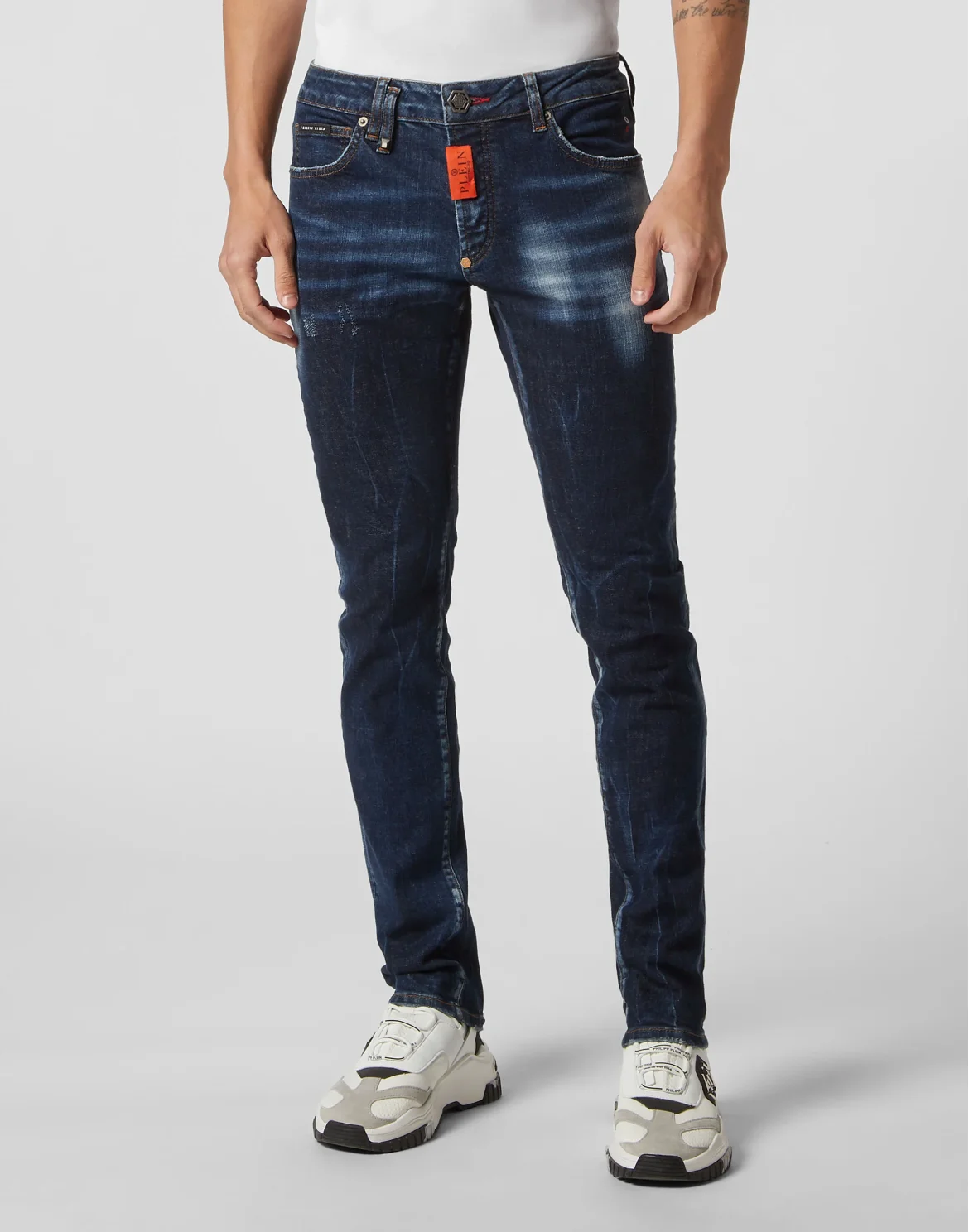 Super Straight Cut Trousers, цвет: Синий