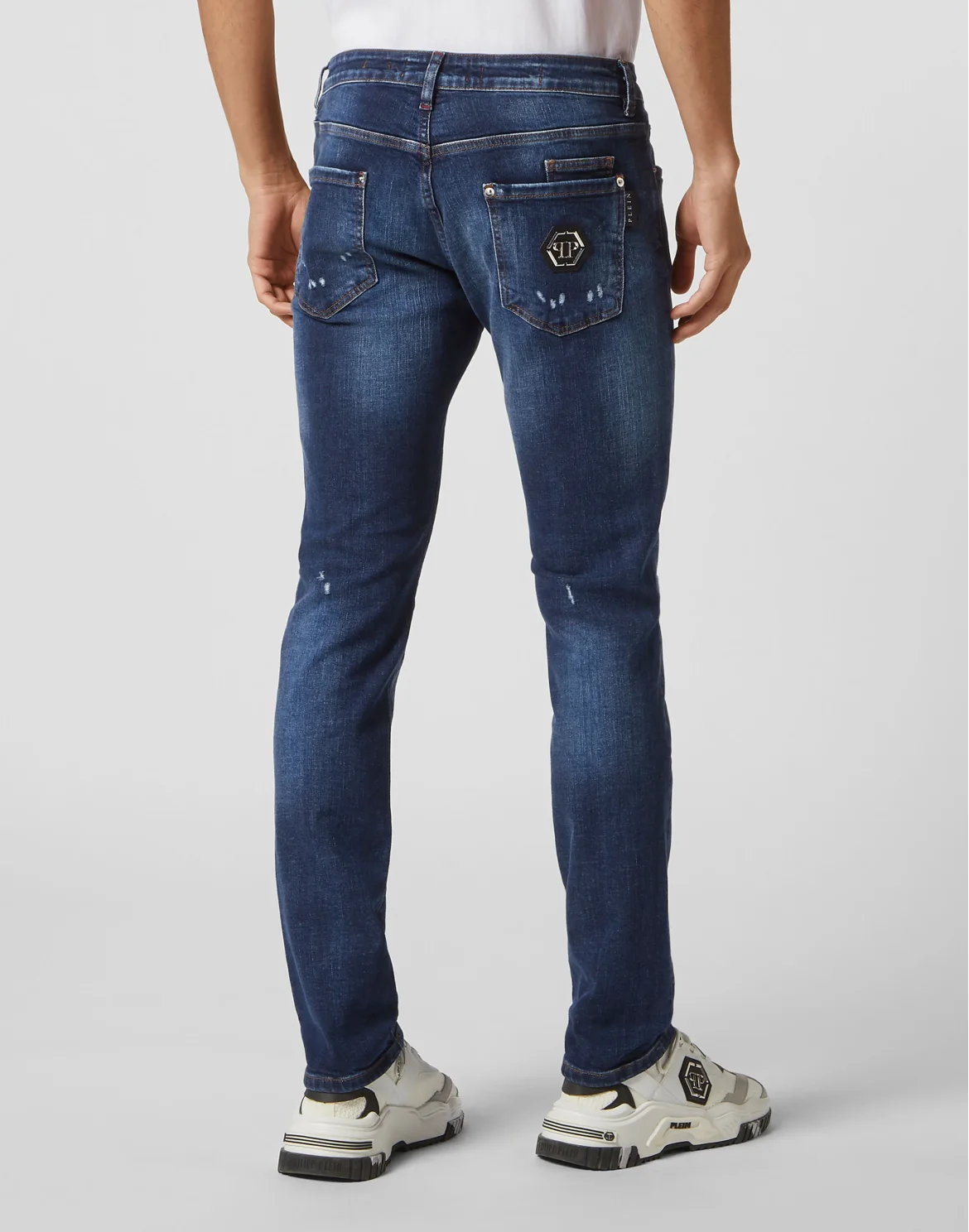 Super Straight Cut Trousers, цвет: Синий