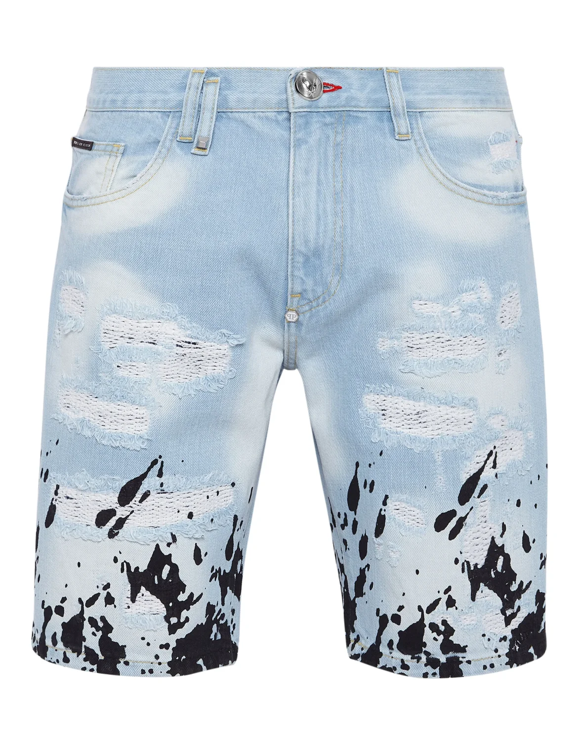 Denim Shorts Mikonos fit Tattoo, цвет: Голубой