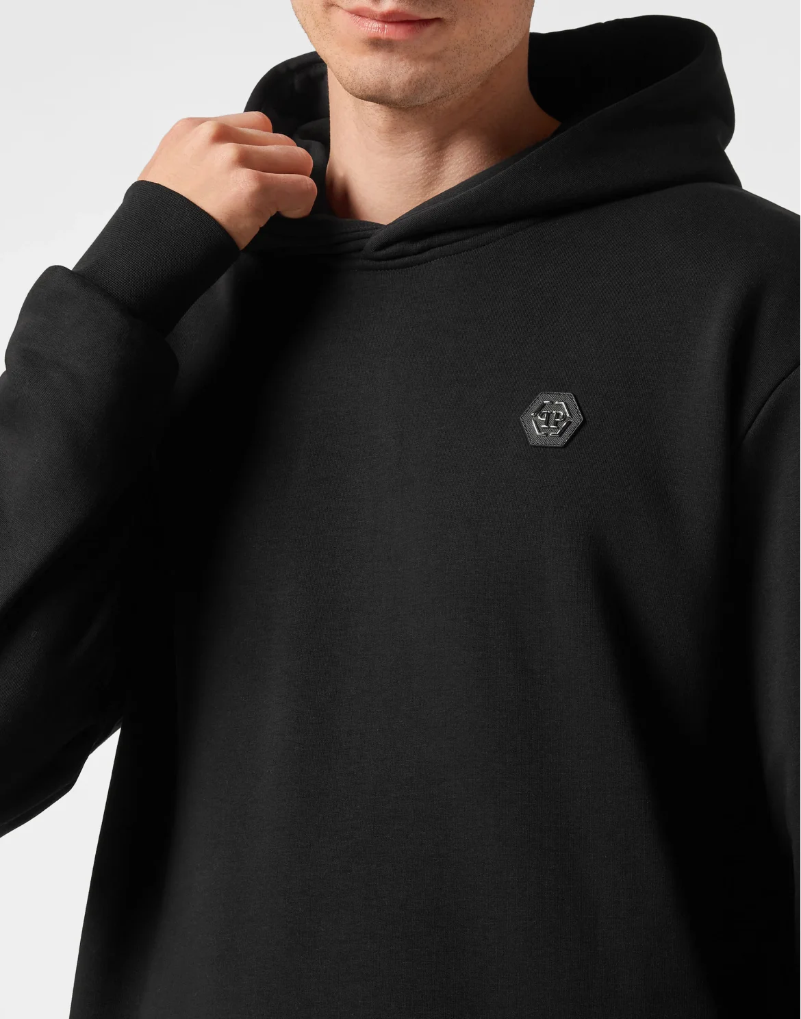 Hoodie sweatshirt Hexagon, цвет: Черный