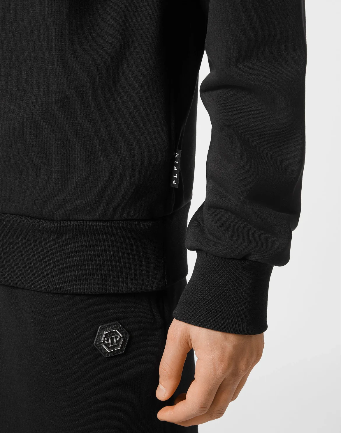 Hoodie sweatshirt Hexagon, цвет: Черный