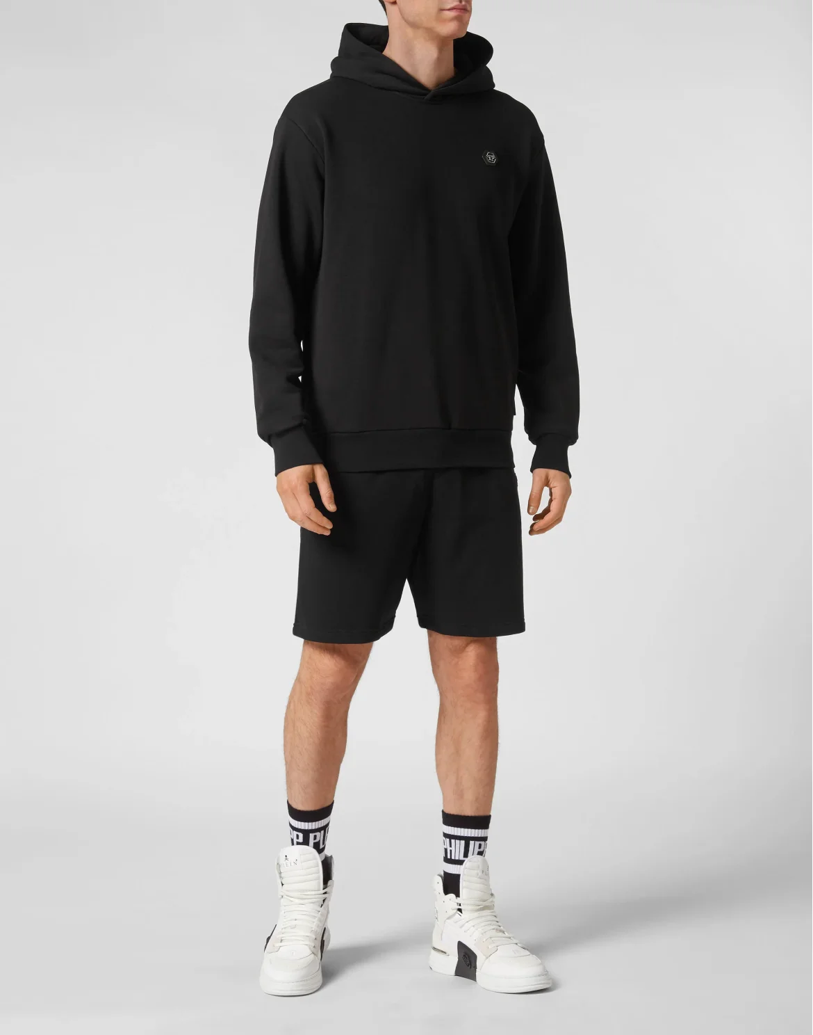 Hoodie sweatshirt Hexagon, цвет: Черный