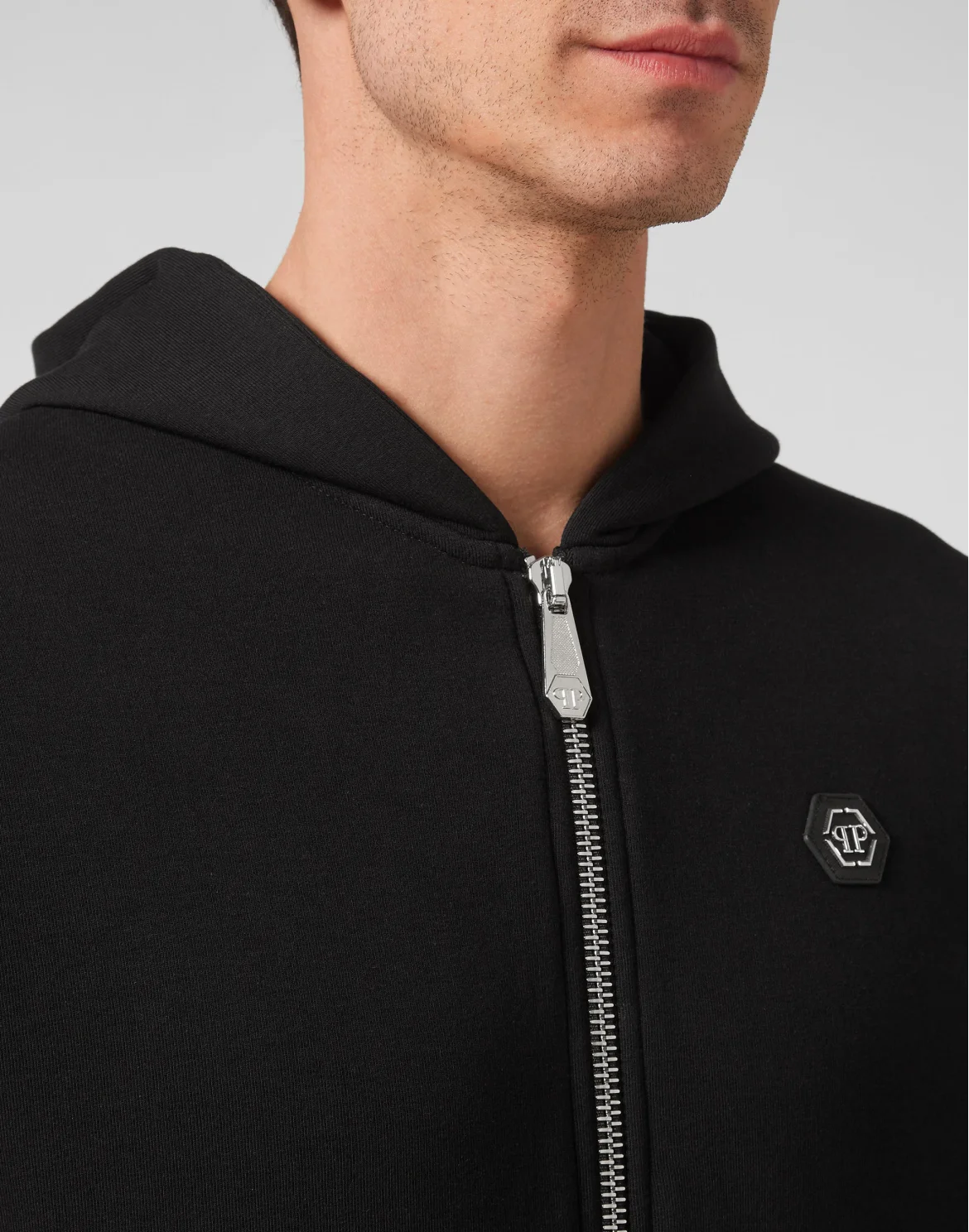 Hoodie sweatshirt Hexagon, цвет: Черный
