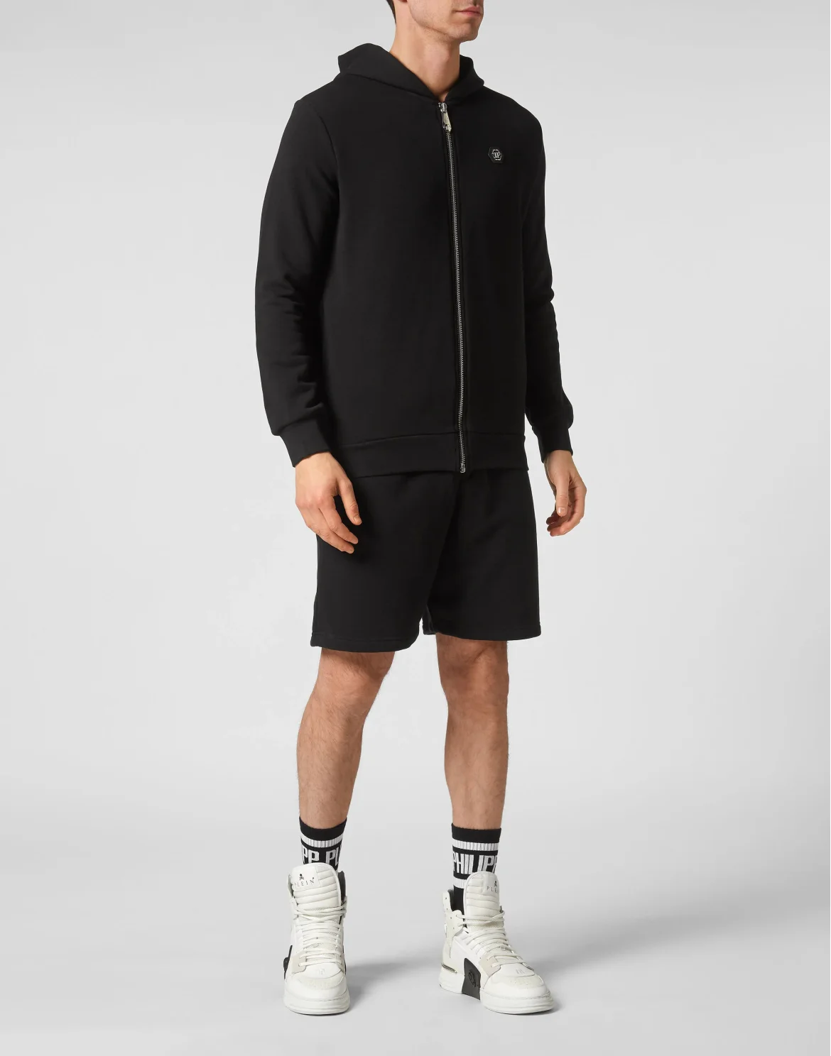 Hoodie sweatshirt Hexagon, цвет: Черный