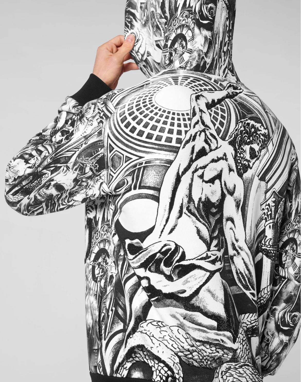 Hoodie sweatshirt Tattoo, цвет: Белый