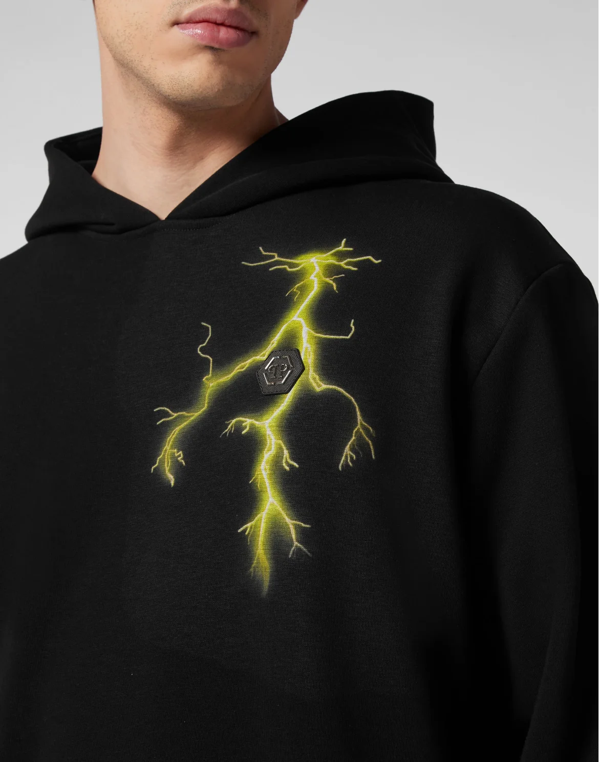 Hoodie sweatshirt Gothic Plein, цвет: Черный