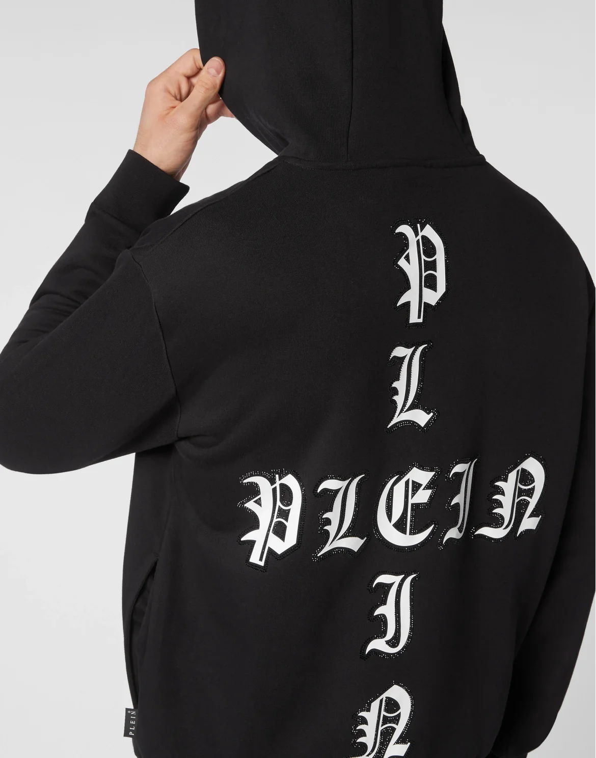 Hoodie sweatjacket Gothic Plein, цвет: Черный