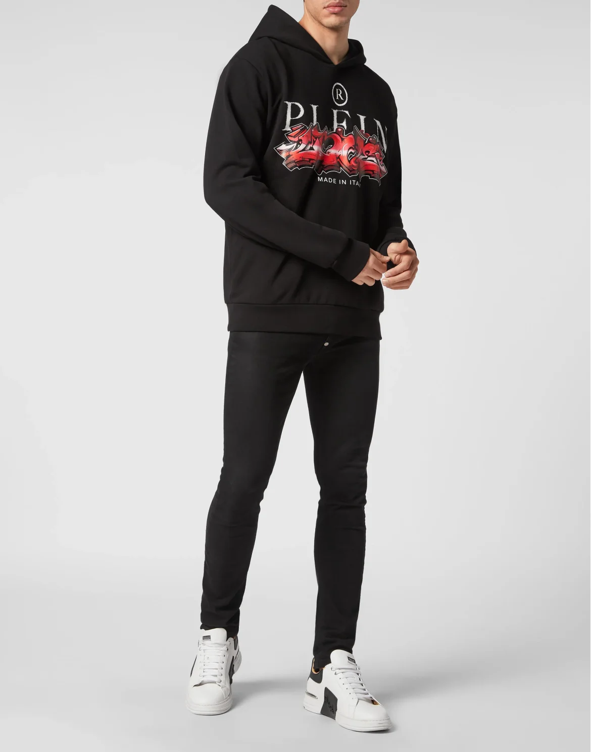 Hoodie Sweatshirt PP Glass, цвет: Черный