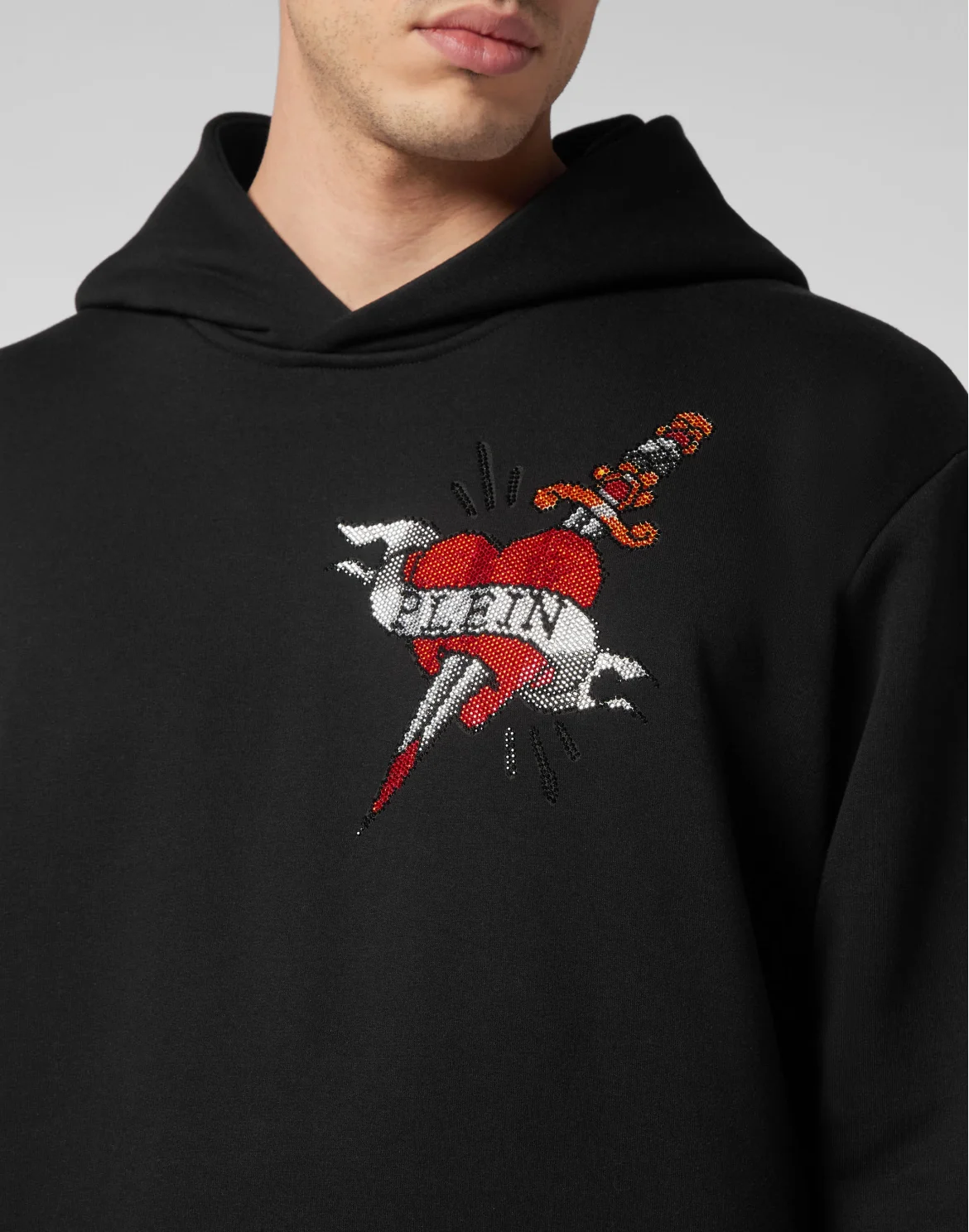 Hoodie sweatshirt Love, цвет: Черный