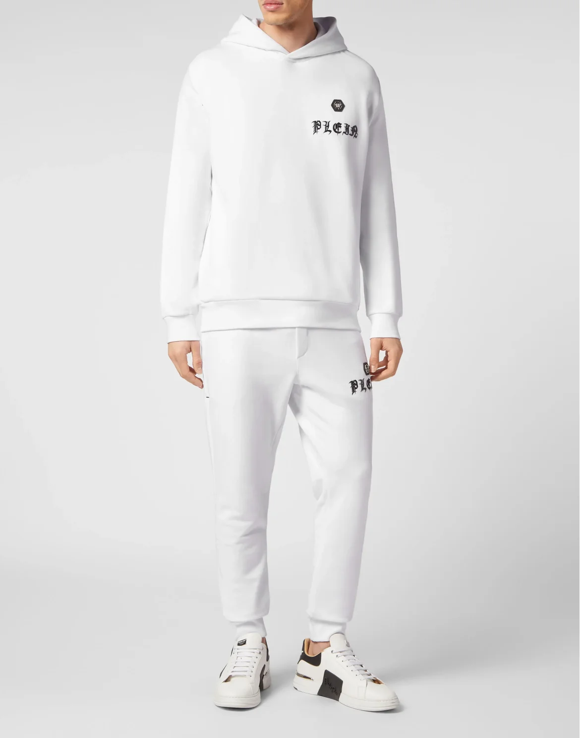 Hoodie sweatshirt Gothic Plein, цвет: Белый