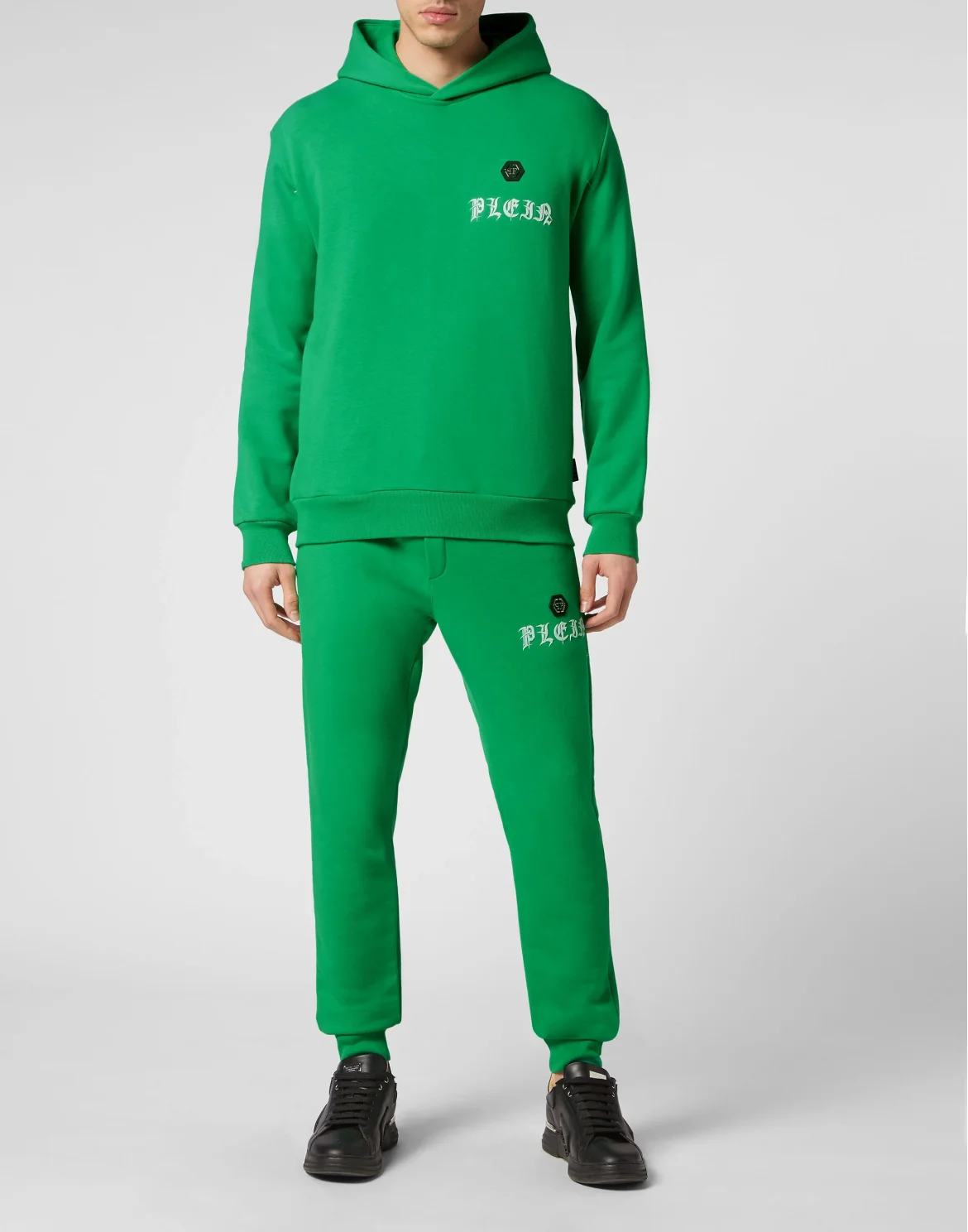 Hoodie sweatshirt Gothic Plein, цвет: Зеленый