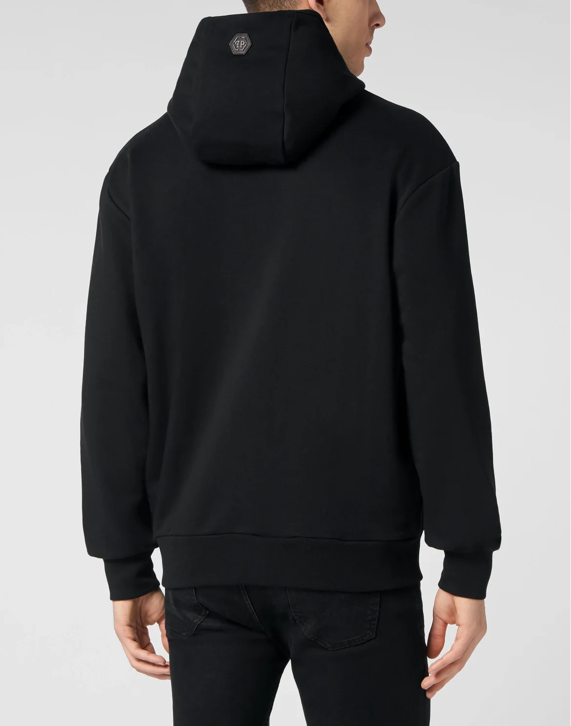 Hoodie sweatshirt Skull and Plein, цвет: Черный