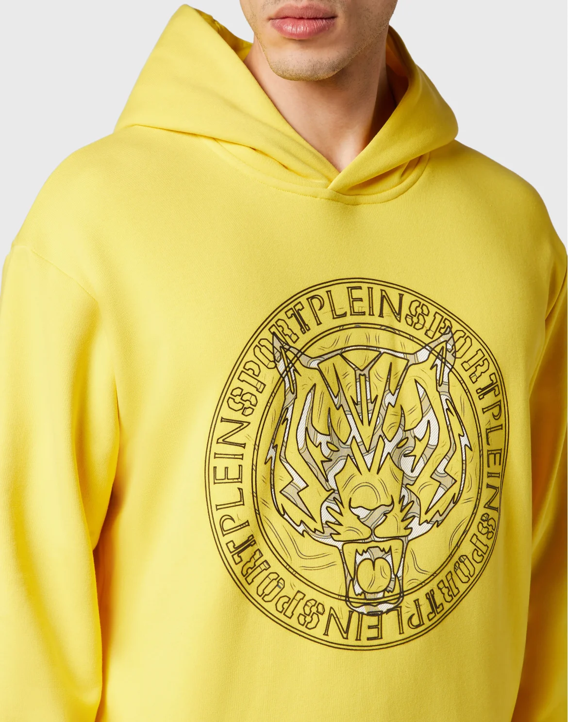 Hoodie Sweatshirt Tiger, цвет: Желтый