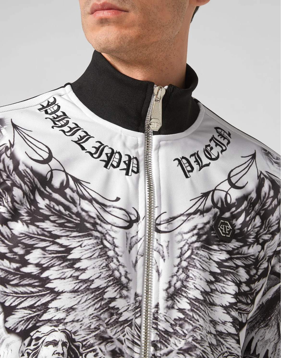 Jogging Tracksuit: Top/Trousers Tattoo, цвет: Белый