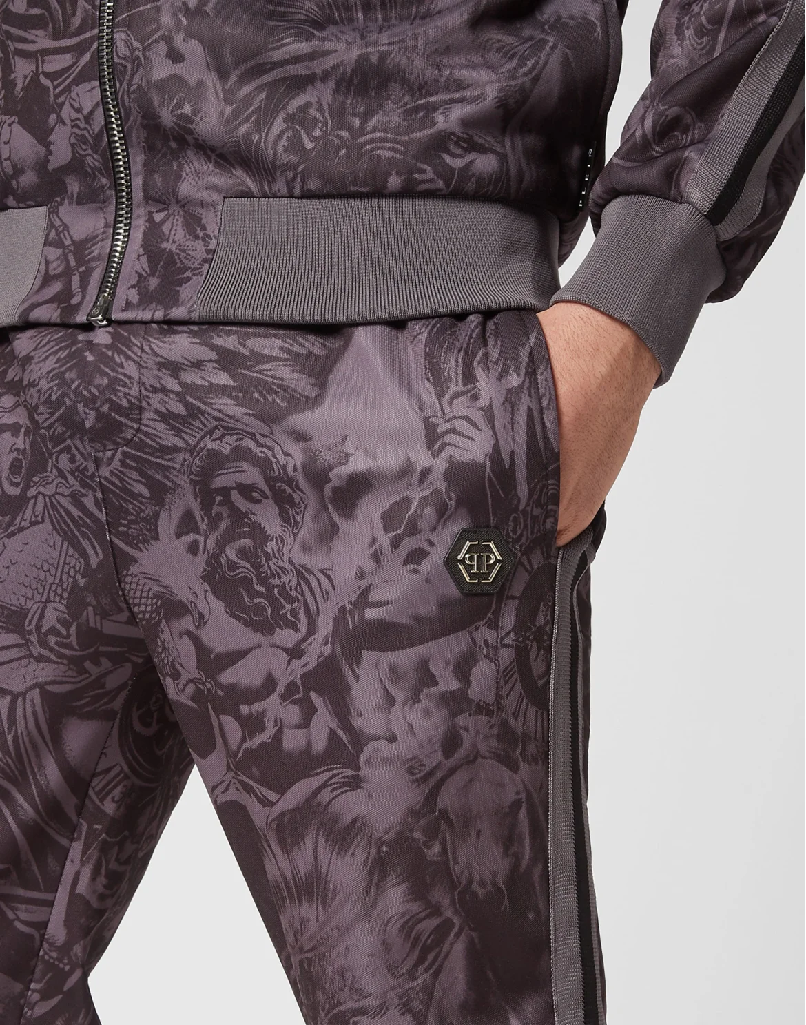 Jogging Tracksuit: Top/Trousers Tattoo, цвет: Черный