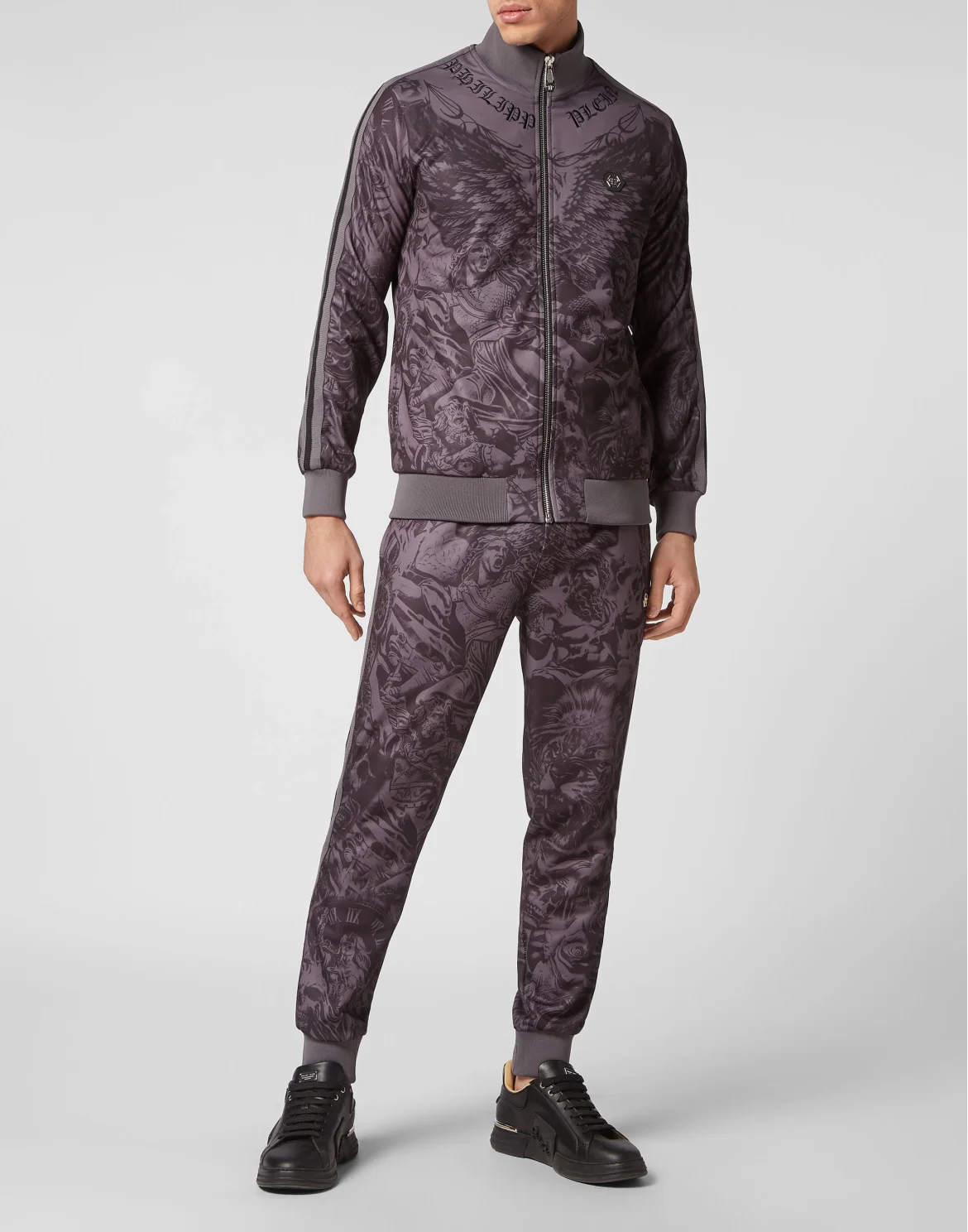 Jogging Tracksuit: Top/Trousers Tattoo, цвет: Черный
