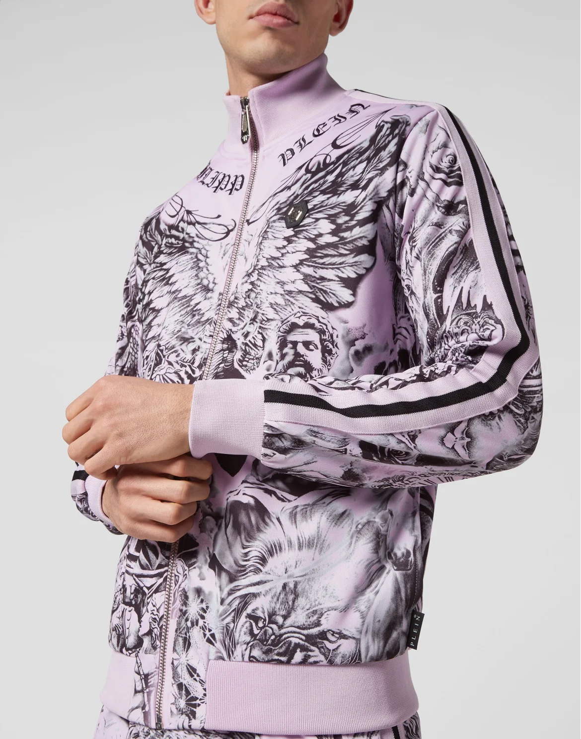 Jogging Tracksuit: Top/Trousers Tattoo, цвет: Розовый
