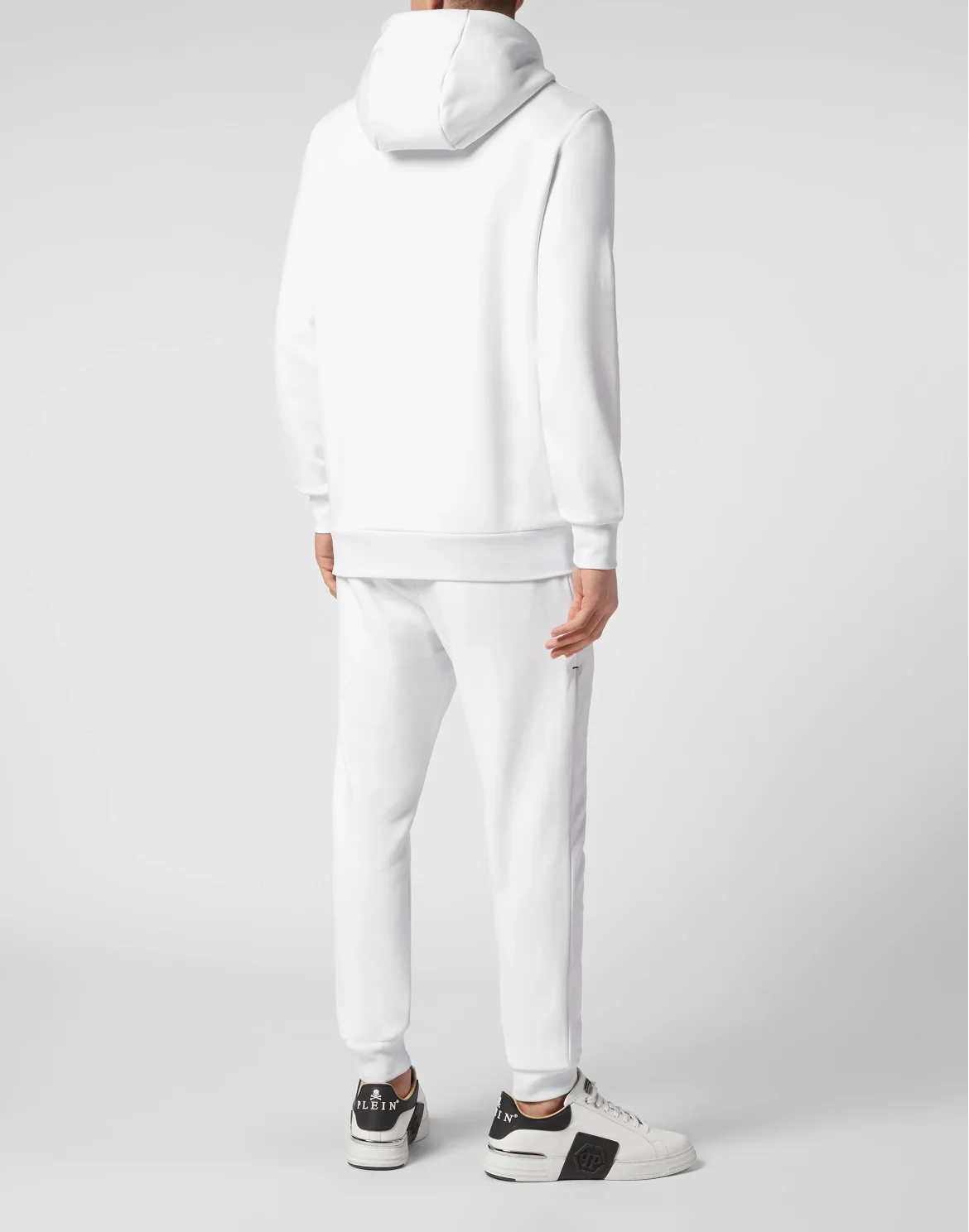 Jogging Tracksuit: Hoodie/Trousers Gothic Plein, цвет: Белый