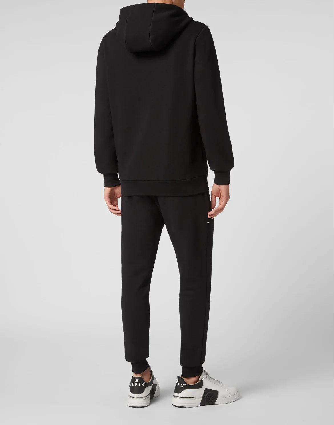 Jogging Tracksuit: Hoodie/Trousers Gothic Plein, цвет: Черный