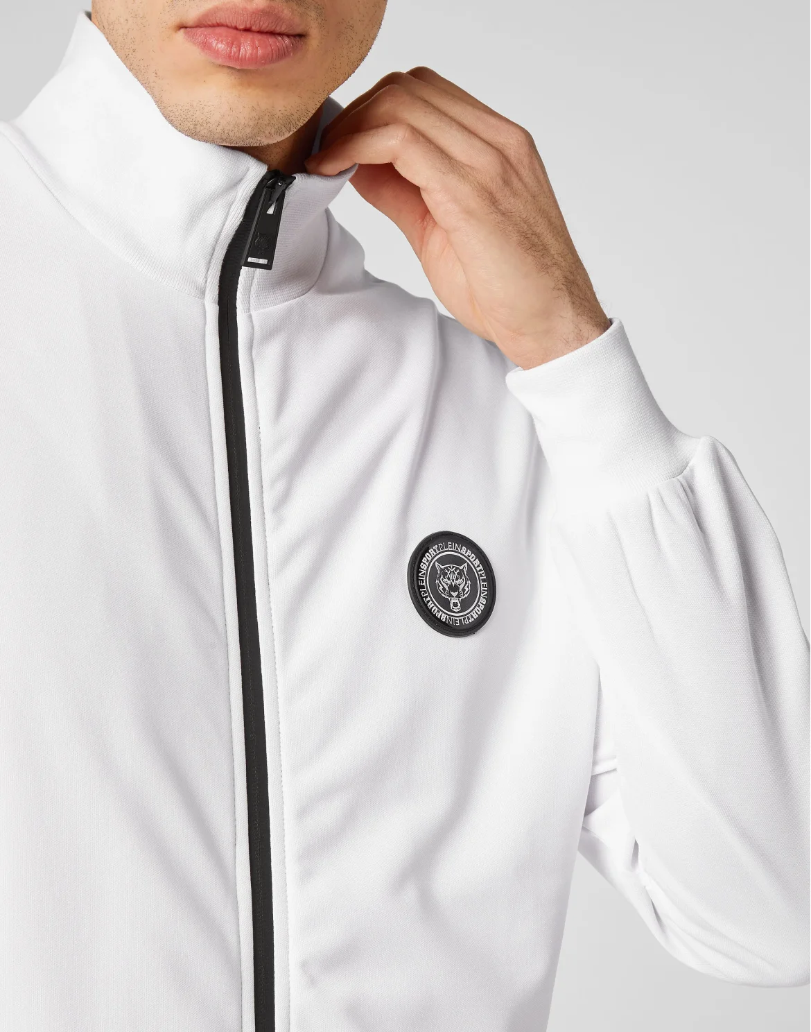 Jogging Tracksuit:Top/Trousers Tiger, цвет: Белый