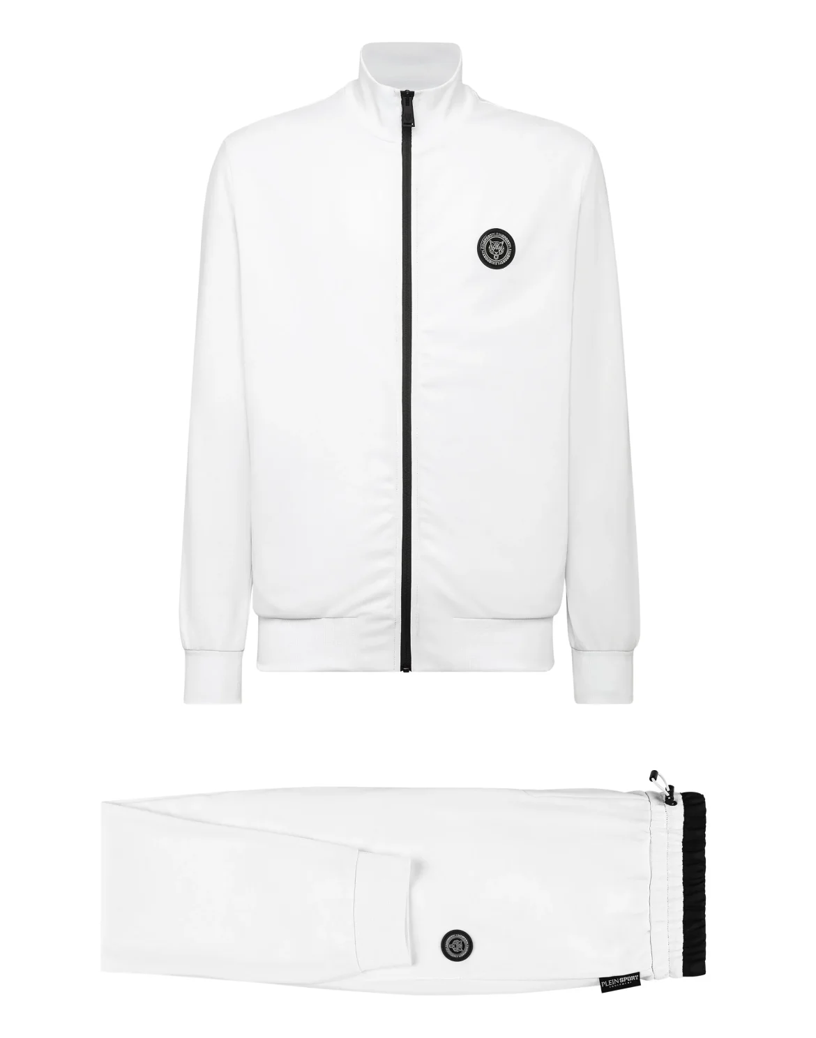 Jogging Tracksuit:Top/Trousers Tiger, цвет: Белый