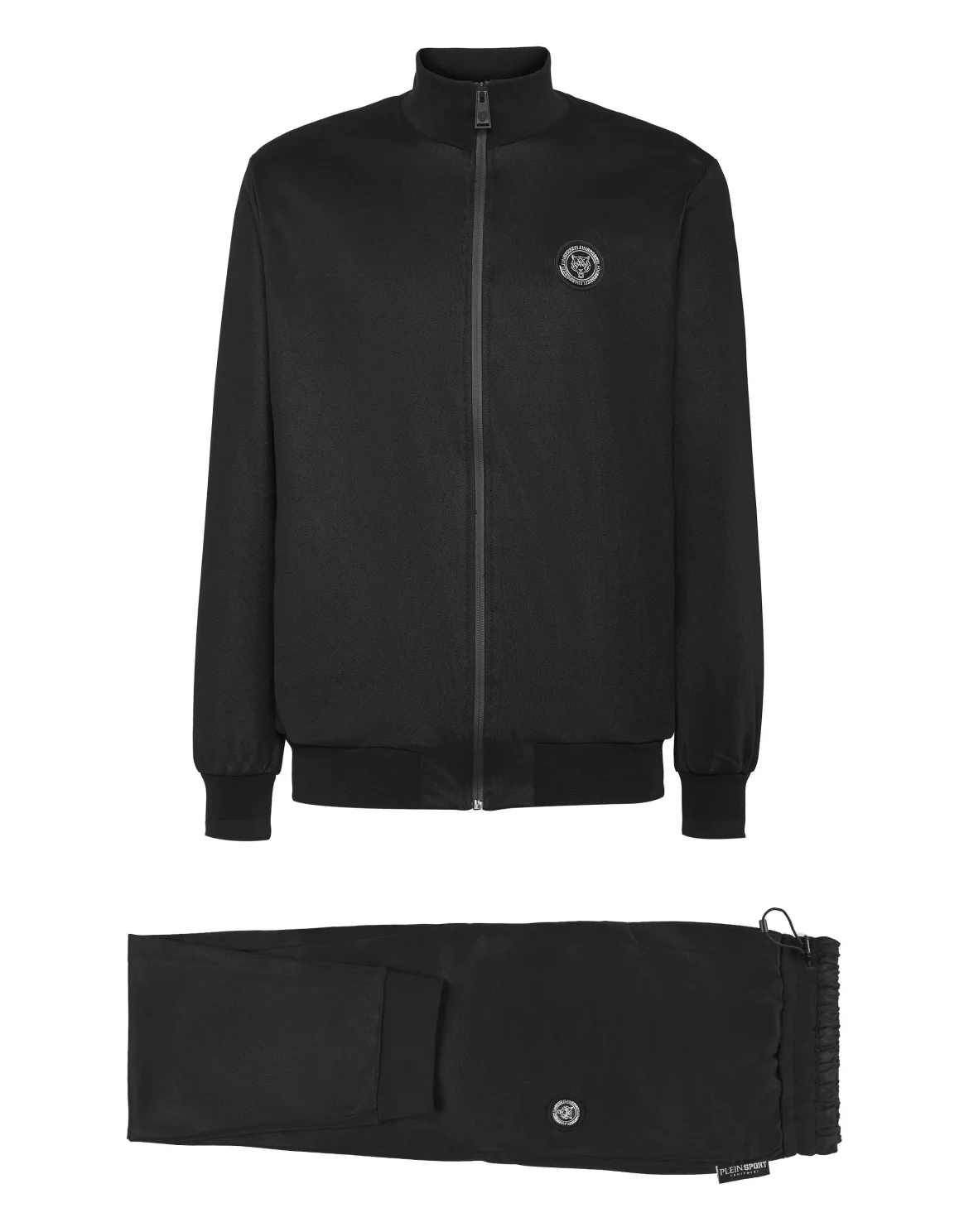 Jogging Tracksuit:Top/Trousers Tiger, цвет: Черный