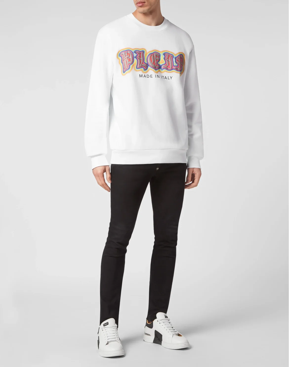 Sweatshirt LS Gothic Plein, цвет: Белый