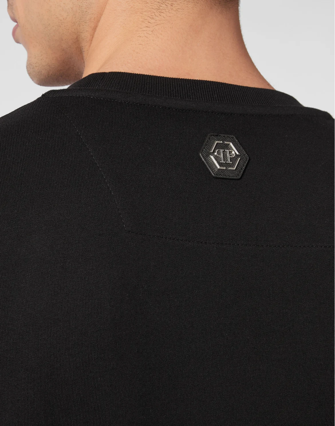 Sweatshirt LS Teddy Glass, цвет: Черный
