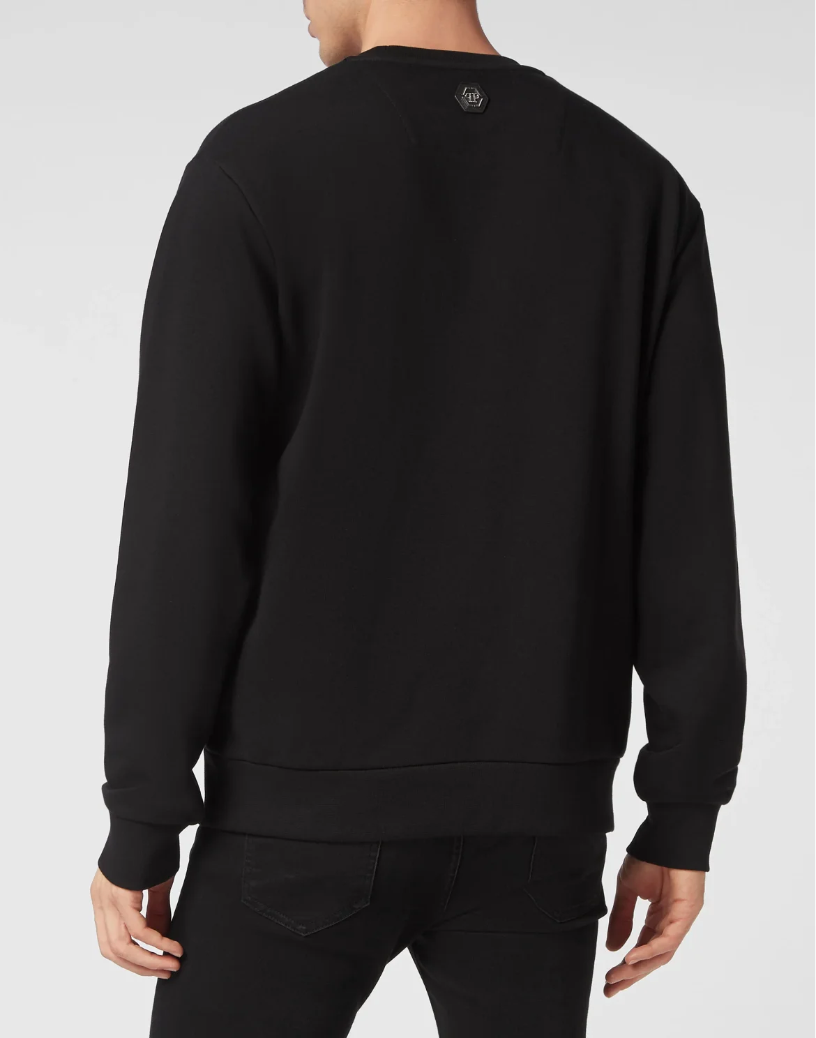 Sweatshirt LS Teddy Glass, цвет: Черный