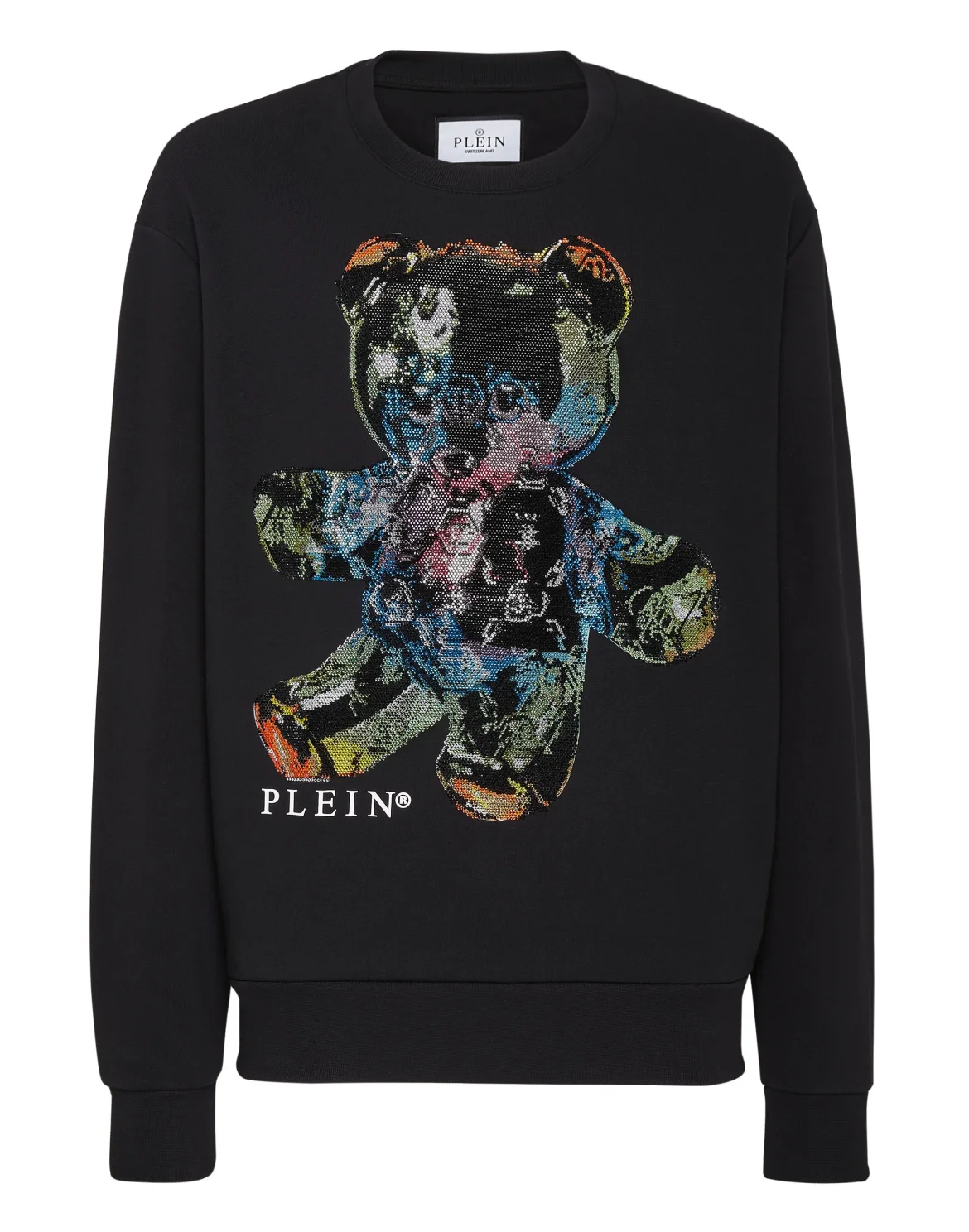 Sweatshirt LS Teddy Glass, цвет: Черный