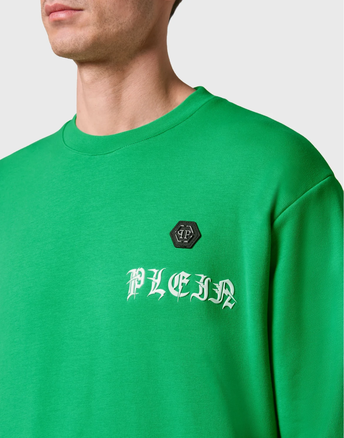 Sweatshirt LS Gothic Plein, цвет: Зеленый