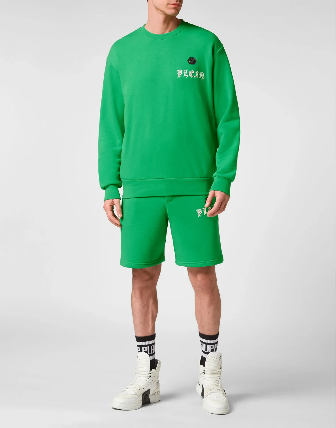 Sweatshirt LS Gothic Plein, цвет: Зеленый